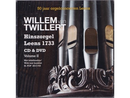 50 jaar orgelconcerten te Leens 2 - Willem van Twillert (cd+dvd)