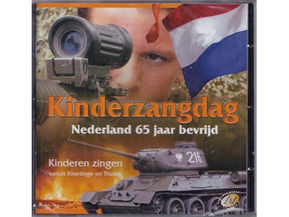 Kinderzangdag Nederland 65 jaar bevrijd - Kinderen zingen vanuit Kloetinge en Tholen o.l.v. Henriëtte de Bat en Martijn Bakker