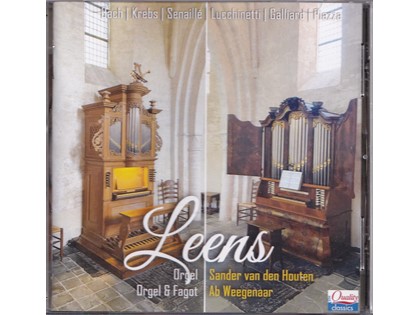 Leens, klassieke muziek op de orgels van de Petruskerk te Leens - Diverse componisten - Sander van der Houten (orgel), Ab Weegenaar (orgel en fagot)