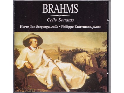 Cello Sonatas no. 1 and 2 - Johannes Brahms - Herre-Jan Stegenga (cello), Philippe Entremont (piano)