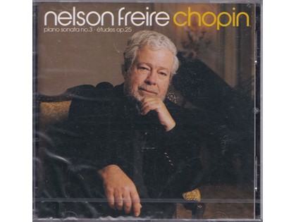 Piano Sonata no. 3, études Op. 25 - Frederic Chopin - Nelson Freire (piano)