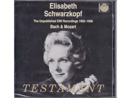 Elisabeth Schwarzkopf sings Bach and Mozart - Wolfgang Amadeus Mozart, Johann Sebastian Bach - Elisabeth Schwarzkopf