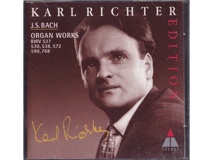 2CD Organ Works - Johann Sebastian Bach - Karl Richter bespeelt het orgel van de Ludgerkirche te Norden