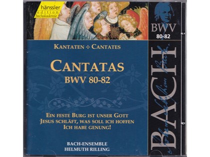 Cantatas BWV 80-82 - Johann Sebastian Bach - Gächinger Kantorei, Bach Collegium Stuttgart en Württemberhisches Kammerorchester Heilbronn o.l.v. Helmuth Rilling