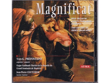 Magnificat - Diverse componisten - Jean-Pierre Couturier bespeelt het Guilbault-Thérien-orgel van de chapelle du Grand Séminaire de Montreal. Jean-Pierre Couturier (bariton)