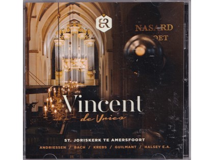 Vincent de Vries speelt koraalbewerkingen op het orgel van de St. Joriskerk te Amersfoort