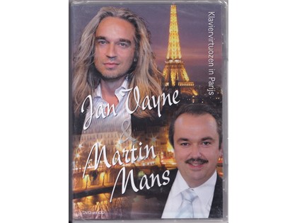 DVD + CD Klaviervirtuozen in Parijs - Jan Vayne, Martin Mans