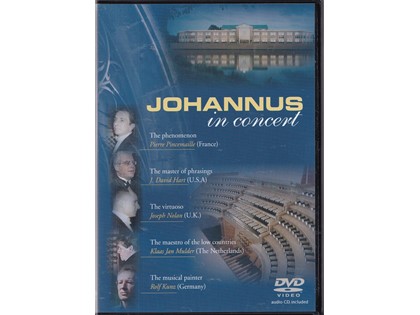 DVD + CD Johannus in concert - Pierre Pincemaille, J. David Hart, Joseph Nolan, Klaas Jan Mulder, Rolf Kunz