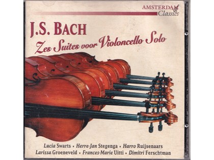 2CD Zes Suites voor Violoncello Solo - J. S. Bach