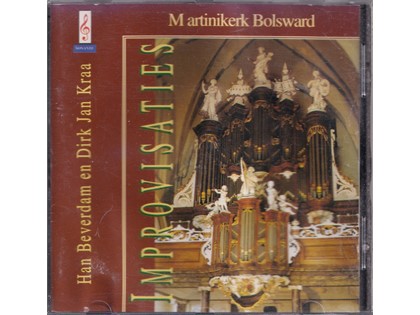 Improvisaties - Han Beverdam en Dirk Jan Kraa bespelen het orgel van de Martinikerk te Bolsward