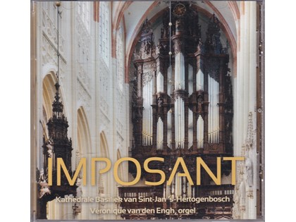 Imposant - Véronique van der Engh bespeelt het orgel van de Kathedrale Basiliek van Sint-Jan te 's-Hertogenbosch