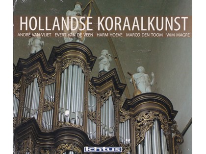 Hollandse koraalkunst - Harm Hoeve, Wim Magre, Marco den Toom en Evert van de Veen bespelen het Hinz-orgel in de Bovenkerk te Kampen