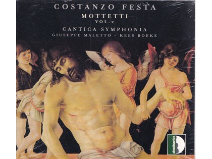 Mottetti vol. 2 - Costanzo Festa - Cantica Symphonia o.l.v. Giuseppe Maletto en Kees Boeke