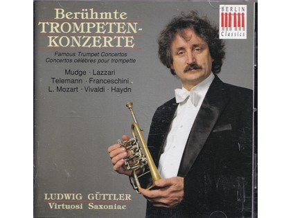 Berühmte Trompetenkonzerte - Diverse componisten - Virtuosi Saxonia o.l.v. Ludwig Güttler 