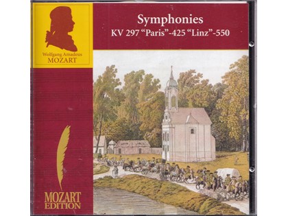 Symphonie KV 297 "Paris", 425 "Linz, 550 - Wolfgang Amadeus Mozart - Mozart Akademie Amsterdam o.l.v. Jaap ter Linden