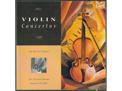 Violin Concertos - Jan Krtitel Vanhal, Jiri Antonin Benda, Antonio Vivaldi - Slovak Chamber Orchestra o.l.v. B. Warchal, A. Sestakova (viool), J. Alexander (cello)