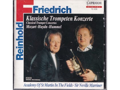 Klassische Trompetenkonzerte - Diverse componisten - Reinhold Friedrich (trompet), Academy of St. Martin in the Field o.l.v. Sir Neville Marriner