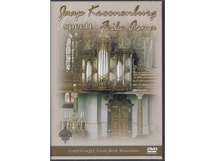 DVD Jaap Kronenburg speelt Feike Asma op het Garrels-orgel van de Grote Kerk te Maassluis